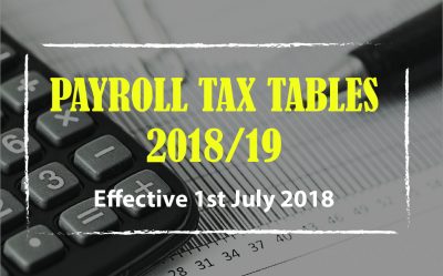 TAX TABLLES 2018-03