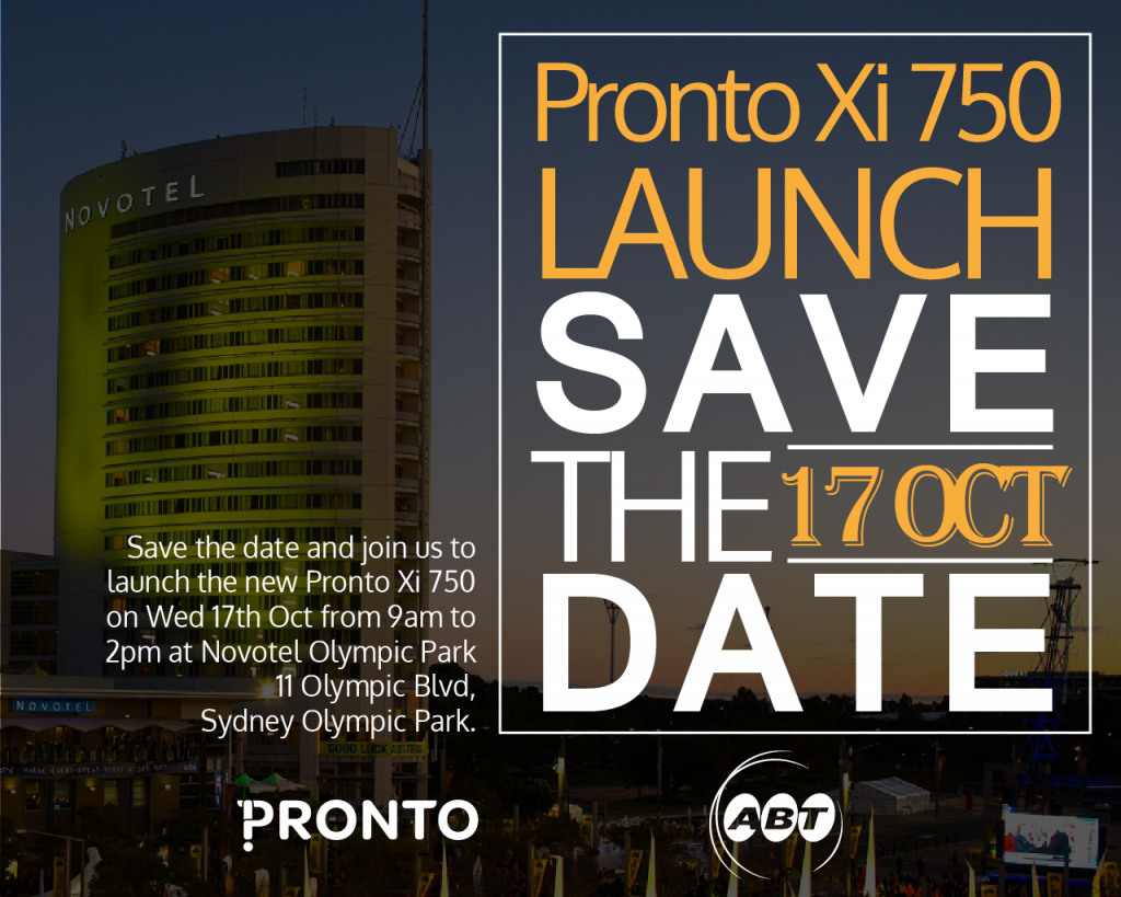 save the day to Pronto Xi 750 Launch