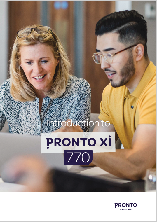 Pronto Xi 770 Intro